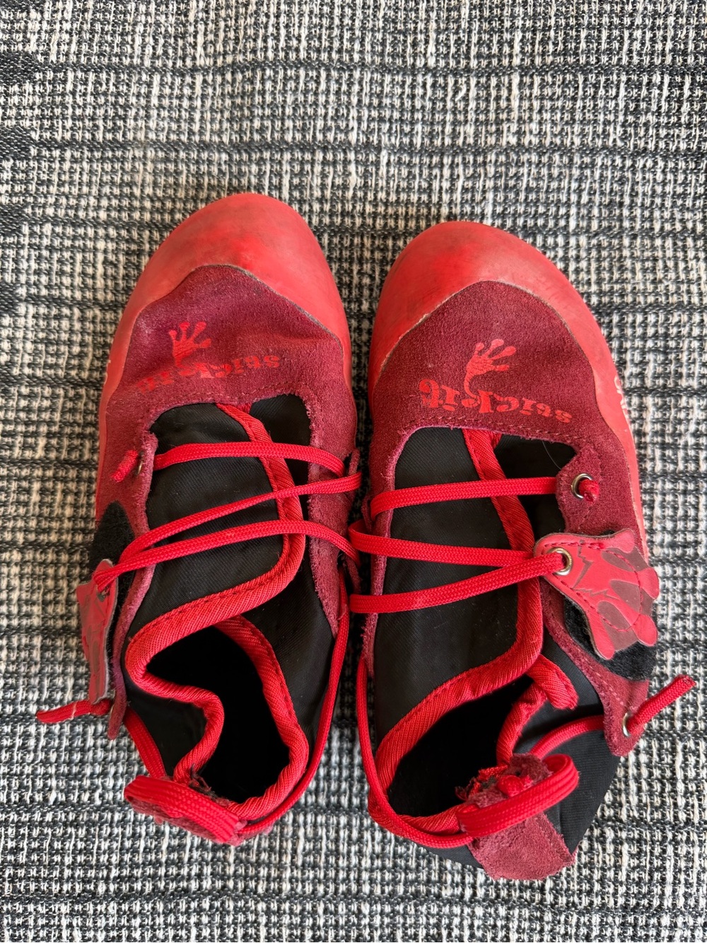 LA SPORTIVA YOUTH STICK-IT ChiliPoppy color- Size 2-3
